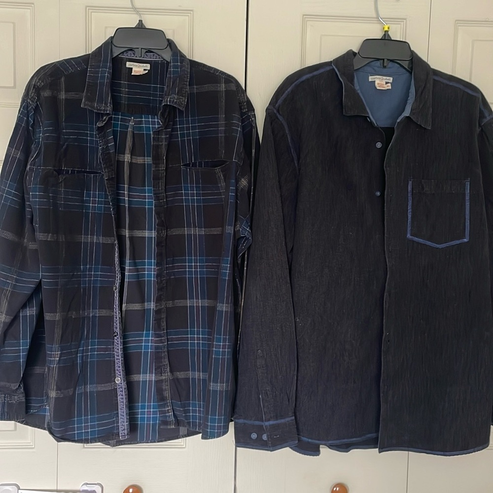Men’s 2 shirts carbon 2 cobalt